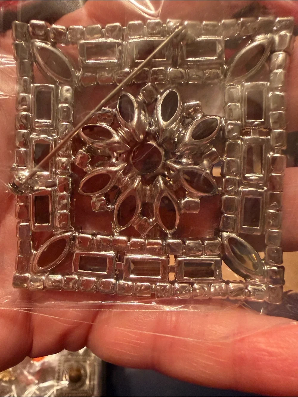 N/A vintage rhinestone